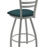 Jackie 36-Inch Extra-Tall Bar Stool with Anodized Nickel Finish and Graph Tidal Seat 7 Jackie 36-Inch Extra-Tall Bar Stool with Anodized Nickel Finish and Graph Tidal Seat