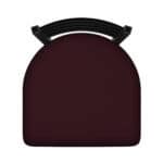 Jackie 36-Inch Extra-Tall Bar Stool with Black Wrinkle Finish and Canter Bordeaux Seat 8 Jackie 36-Inch Extra-Tall Bar Stool with Black Wrinkle Finish and Canter Bordeaux Seat