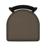Jackie 36-Inch Extra-Tall Bar Stool with Black Wrinkle Finish and Canter Earth Seat
