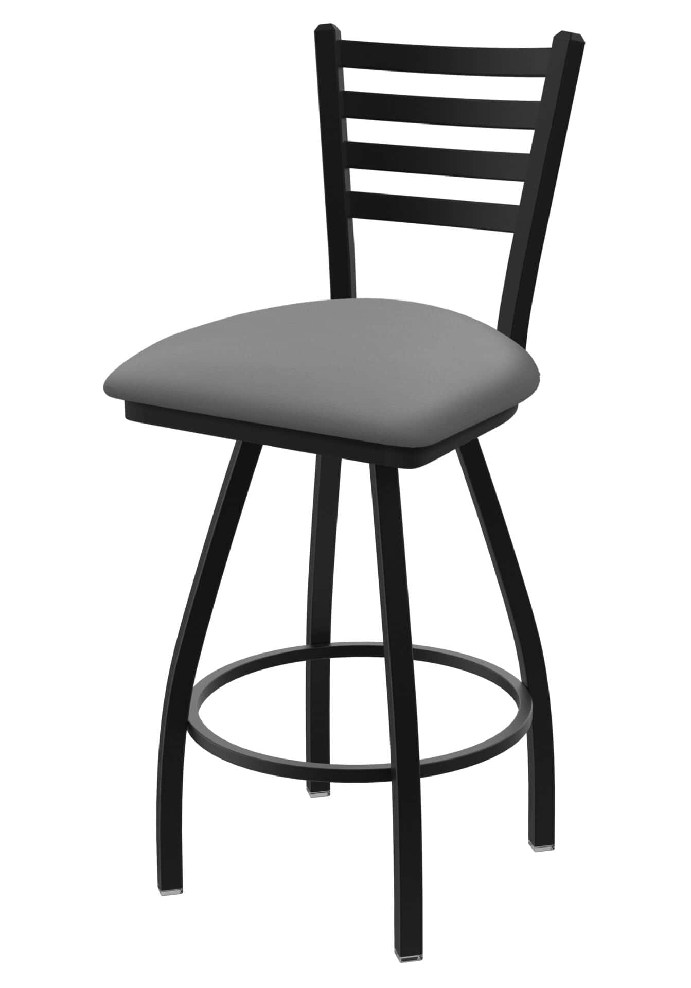 Jackie 36-Inch Extra-Tall Bar Stool with Black Wrinkle Finish and Canter Folkstone Grey Seat 1 Jackie 36-Inch Extra-Tall Bar Stool with Black Wrinkle Finish and Canter Folkstone Grey Seat