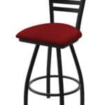 Jackie 36-Inch Extra-Tall Bar Stool with Black Wrinkle Finish and Graph Ruby Seat 6 Jackie 36-Inch Extra-Tall Bar Stool with Black Wrinkle Finish and Graph Ruby Seat