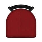 Jackie 36-Inch Extra-Tall Bar Stool with Black Wrinkle Finish and Graph Ruby Seat 8 Jackie 36-Inch Extra-Tall Bar Stool with Black Wrinkle Finish and Graph Ruby Seat