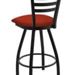 Jackie 36-Inch Extra-Tall Bar Stool with Black Wrinkle Finish and Graph Poppy Seat 7 Jackie 36-Inch Extra-Tall Bar Stool with Black Wrinkle Finish and Graph Poppy Seat