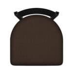 Jackie 36-Inch Extra-Tall Bar Stool with Black Wrinkle Finish and Rein Coffee Seat 8 Jackie 36-Inch Extra-Tall Bar Stool with Black Wrinkle Finish and Rein Coffee Seat