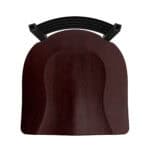 Jackie 36-Inch Extra-Tall Bar Stool with Black Wrinkle Finish and Dark Cherry Maple Seat