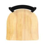 Jackie 30-Inch Bar Stool with Black Wrinkle Finish and Natural Maple Seat 8 Jackie 30-Inch Bar Stool with Black Wrinkle Finish and Natural Maple Seat