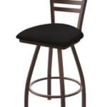 Jackie 25-Inch Counter Stool with Bronze Finish and Canter Espresso Seat 6 Jackie 25-Inch Counter Stool with Bronze Finish and Canter Espresso Seat