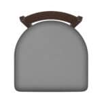 Jackie 36-Inch Extra-Tall Bar Stool with Bronze Finish and Canter Folkstone Grey Seat 8 Jackie 36-Inch Extra-Tall Bar Stool with Bronze Finish and Canter Folkstone Grey Seat
