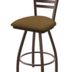 Jackie 30-Inch Bar Stool with Bronze Finish and Canter Saddle Seat 6 Jackie 30-Inch Bar Stool with Bronze Finish and Canter Saddle Seat