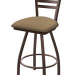 Jackie 30-Inch Bar Stool with Bronze Finish and Canter Sand Seat 6 Jackie 30-Inch Bar Stool with Bronze Finish and Canter Sand Seat