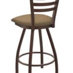 Jackie 30-Inch Bar Stool with Bronze Finish and Canter Sand Seat 7 Jackie 30-Inch Bar Stool with Bronze Finish and Canter Sand Seat