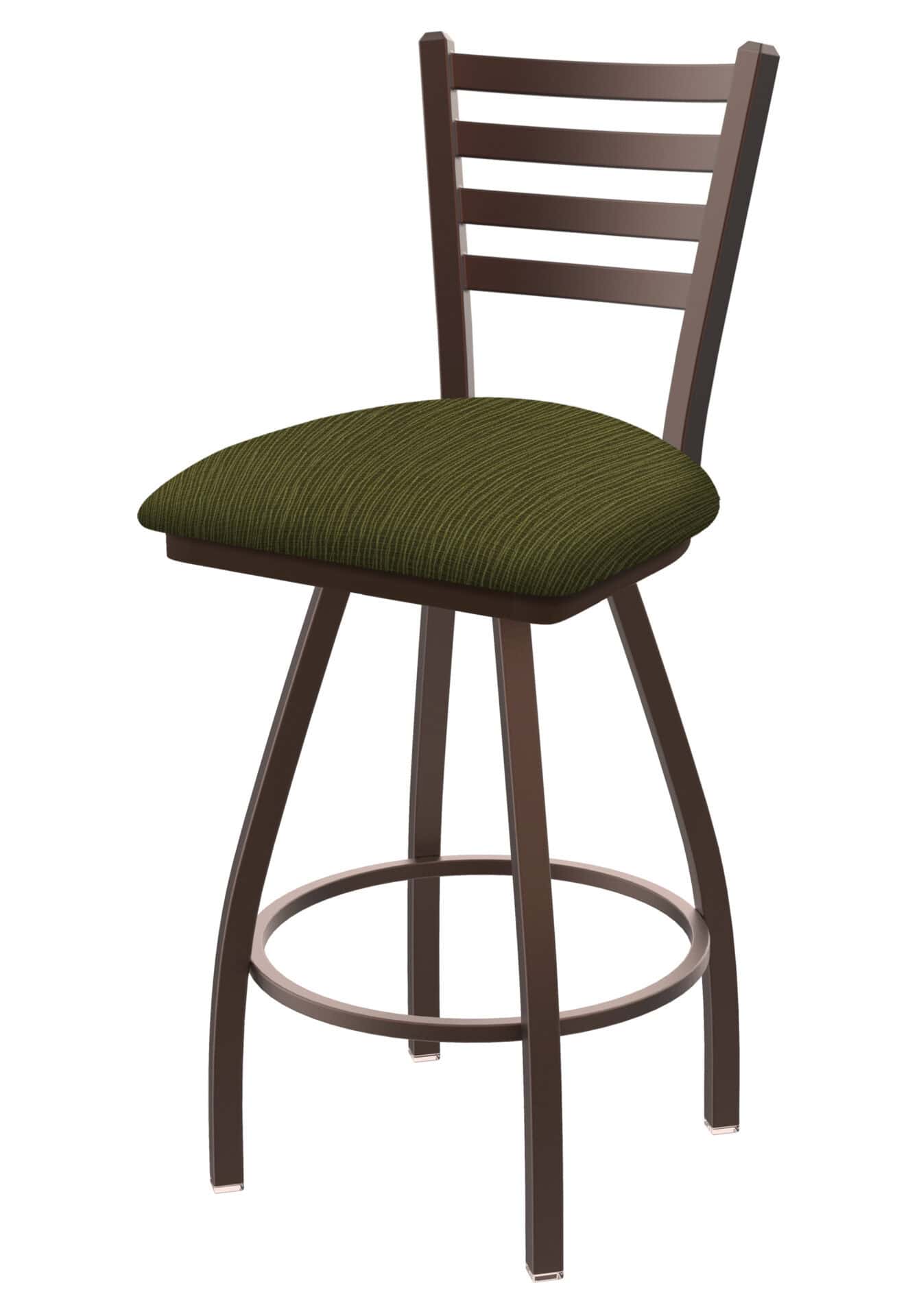 Jackie 30-Inch Bar Stool with Bronze Finish and Graph Parrot Seat 1 Jackie 30-Inch Bar Stool with Bronze Finish and Graph Parrot Seat