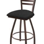 Jackie 36-Inch Extra-Tall Bar Stool with Bronze Finish and Graph Coal Seat 6 Jackie 36-Inch Extra-Tall Bar Stool with Bronze Finish and Graph Coal Seat