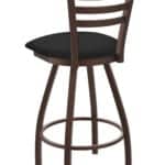 Jackie 36-Inch Extra-Tall Bar Stool with Bronze Finish and Graph Coal Seat 7 Jackie 36-Inch Extra-Tall Bar Stool with Bronze Finish and Graph Coal Seat