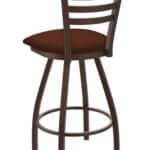 Jackie 30-Inch Bar Stool with Bronze Finish and Rein Adobe Seat 7 Jackie 30-Inch Bar Stool with Bronze Finish and Rein Adobe Seat