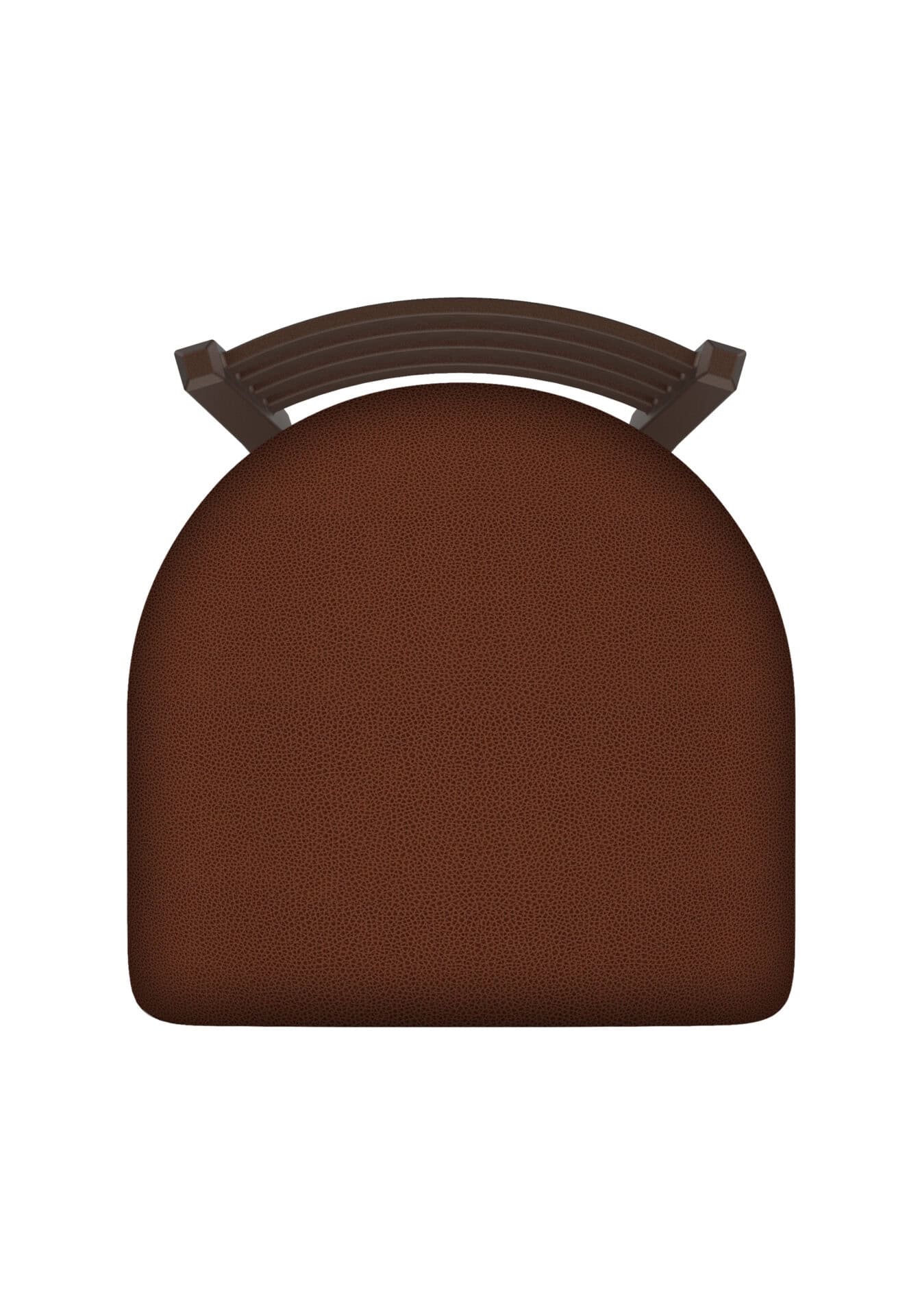 Jackie 30-Inch Bar Stool with Bronze Finish and Rein Adobe Seat 3 Jackie 30-Inch Bar Stool with Bronze Finish and Rein Adobe Seat - Image 3