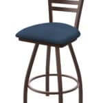 Jackie 30-Inch Bar Stool with Bronze Finish and Rein Bay Seat 6 Jackie 30-Inch Bar Stool with Bronze Finish and Rein Bay Seat