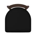 Jackie 36-Inch Extra-Tall Bar Stool with Bronze Finish and Black Vinyl Seat 8 Jackie 36-Inch Extra-Tall Bar Stool with Bronze Finish and Black Vinyl Seat