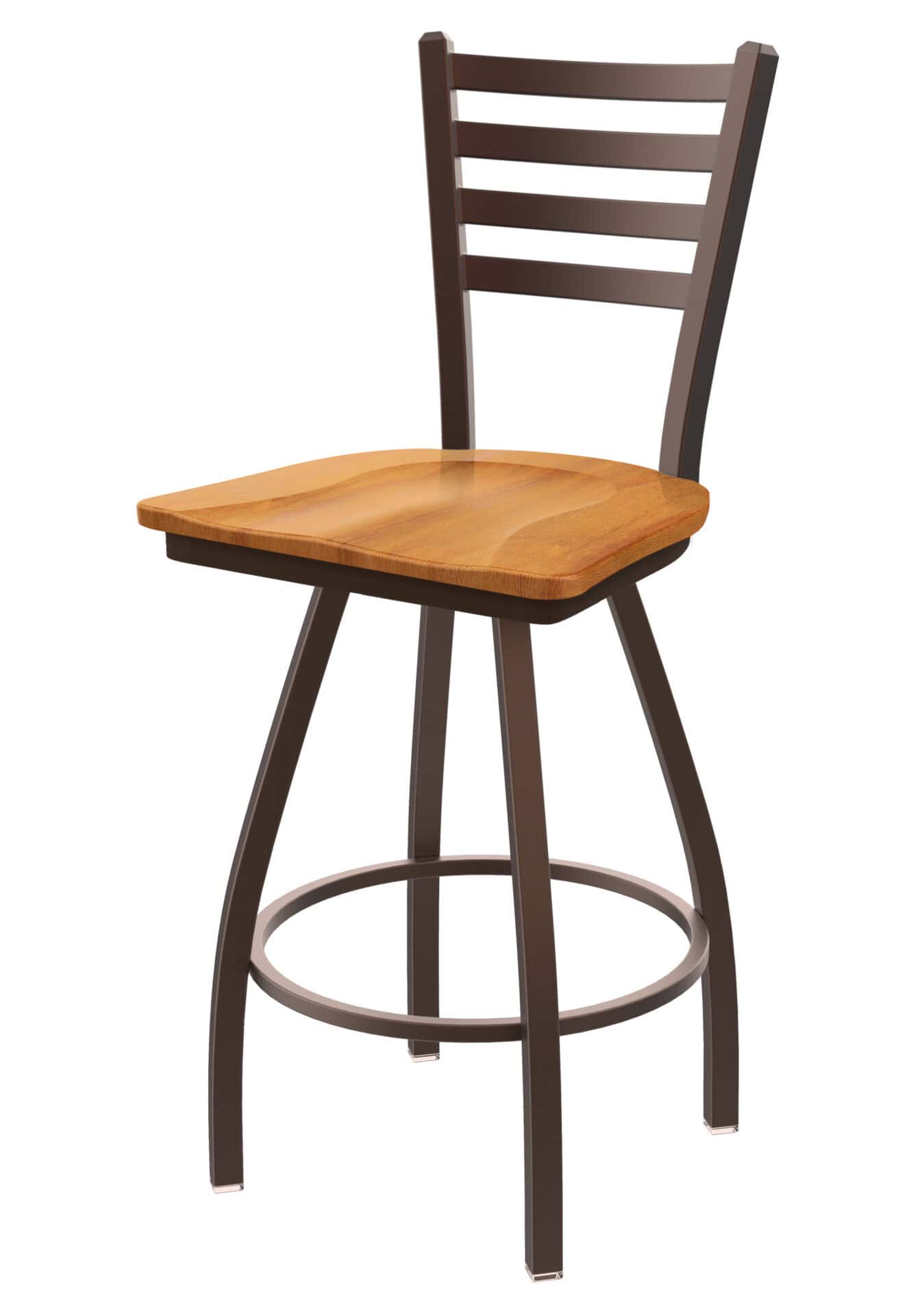 Jackie 36-Inch Extra-Tall Bar Stool with Bronze Finish and Medium Maple Seat 1 Jackie 36-Inch Extra-Tall Bar Stool with Bronze Finish and Medium Maple Seat