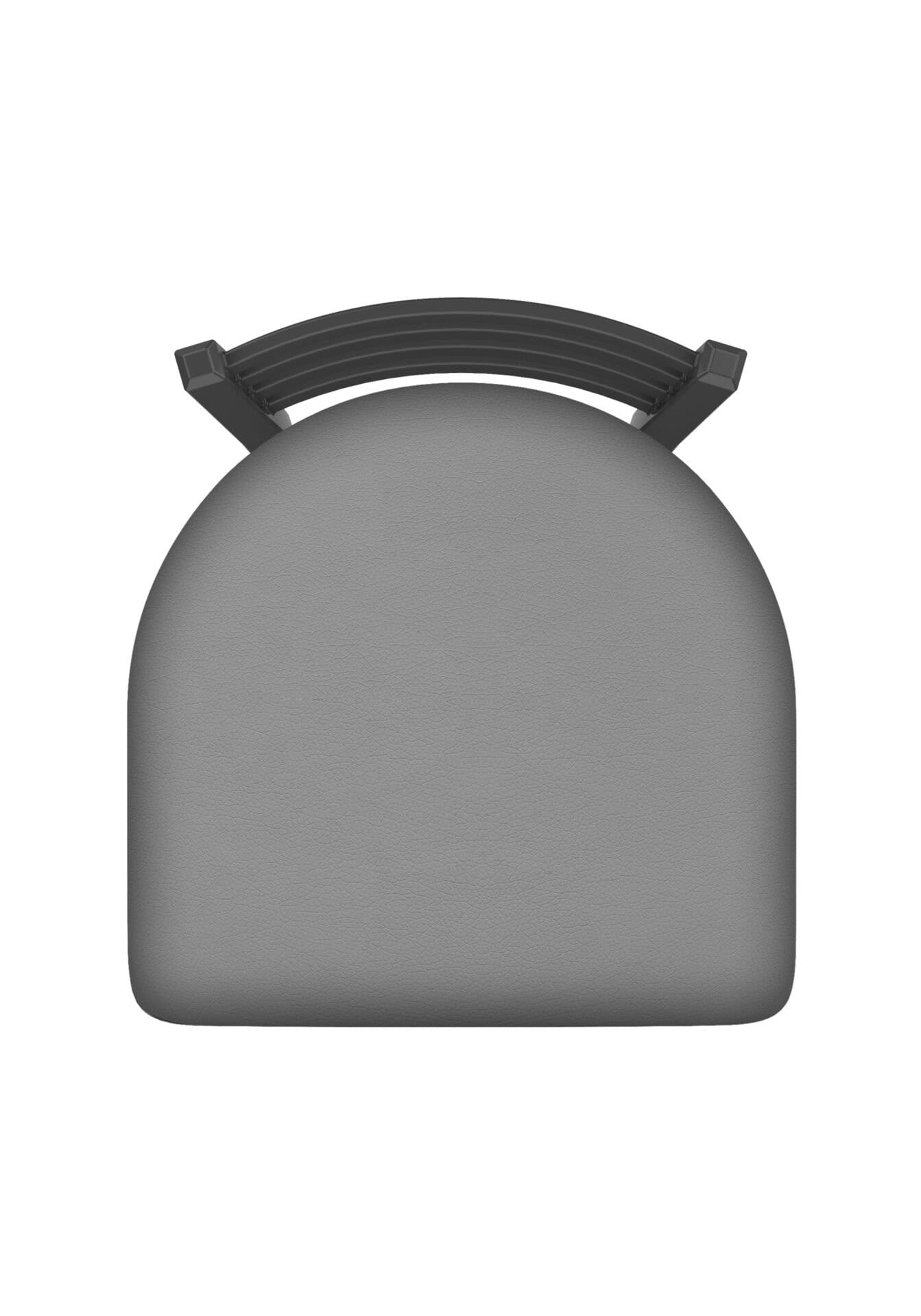 Jackie 36-Inch Extra-Tall Bar Stool with Pewter Finish and Canter Folkstone Grey Seat 3 Jackie 36-Inch Extra-Tall Bar Stool with Pewter Finish and Canter Folkstone Grey Seat - Image 3