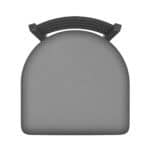 Jackie 36-Inch Extra-Tall Bar Stool with Pewter Finish and Canter Folkstone Grey Seat 8 Jackie 36-Inch Extra-Tall Bar Stool with Pewter Finish and Canter Folkstone Grey Seat