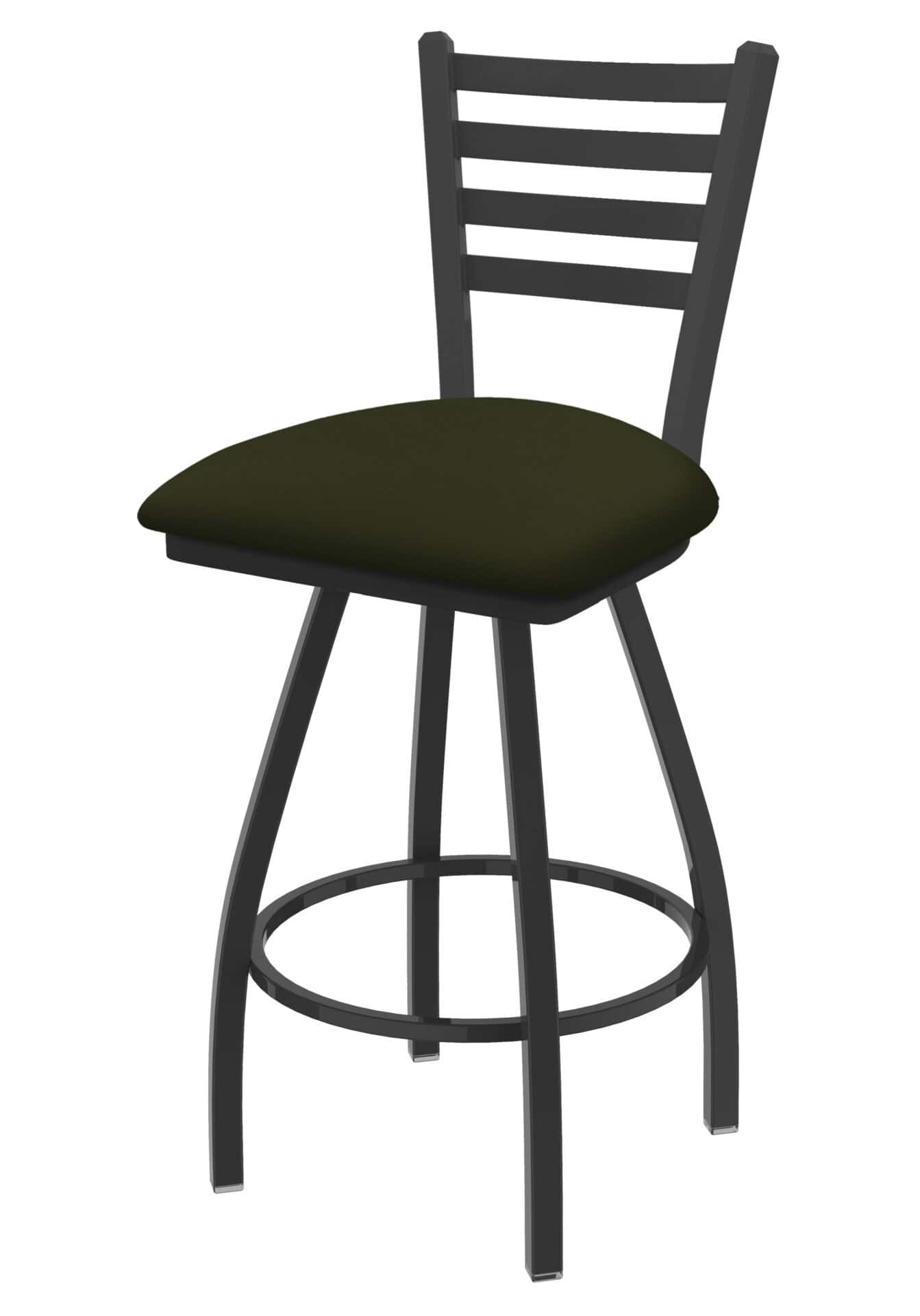 Jackie 36-Inch Extra-Tall Bar Stool with Pewter Finish and Canter Pine Seat 1 Jackie 36-Inch Extra-Tall Bar Stool with Pewter Finish and Canter Pine Seat