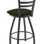 Jackie 36-Inch Extra-Tall Bar Stool with Pewter Finish and Canter Pine Seat 7 Jackie 36-Inch Extra-Tall Bar Stool with Pewter Finish and Canter Pine Seat