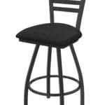Jackie 25-Inch Counter Stool with Pewter Finish and Graph Coal Seat 6 Jackie 25-Inch Counter Stool with Pewter Finish and Graph Coal Seat