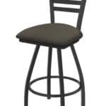 Jackie 36-Inch Extra-Tall Bar Stool with Pewter Finish and Graph Chalice Seat 6 Jackie 36-Inch Extra-Tall Bar Stool with Pewter Finish and Graph Chalice Seat