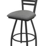 Jackie 36-Inch Extra-Tall Bar Stool with Pewter Finish and Graph Alpine Seat 6 Jackie 36-Inch Extra-Tall Bar Stool with Pewter Finish and Graph Alpine Seat