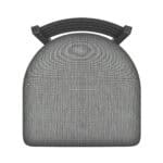 Jackie 36-Inch Extra-Tall Bar Stool with Pewter Finish and Graph Alpine Seat 8 Jackie 36-Inch Extra-Tall Bar Stool with Pewter Finish and Graph Alpine Seat