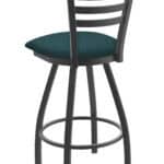 Jackie 36-Inch Extra-Tall Bar Stool with Pewter Finish and Graph Tidal Seat 7 Jackie 36-Inch Extra-Tall Bar Stool with Pewter Finish and Graph Tidal Seat