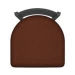 Jackie 36-Inch Extra-Tall Bar Stool with Pewter Finish and Rein Adobe Seat 8 Jackie 36-Inch Extra-Tall Bar Stool with Pewter Finish and Rein Adobe Seat