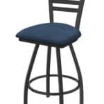Jackie 36-Inch Extra-Tall Bar Stool with Pewter Finish and Rein Bay Seat 6 Jackie 36-Inch Extra-Tall Bar Stool with Pewter Finish and Rein Bay Seat