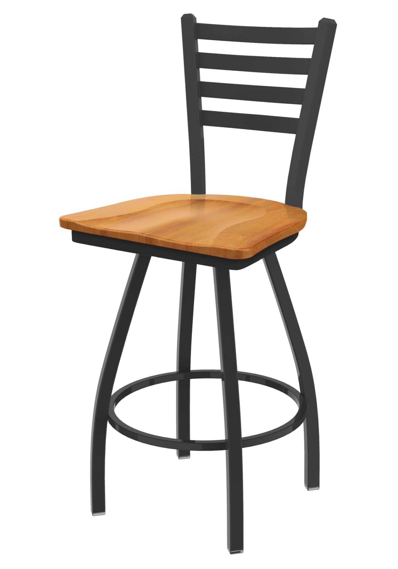 Jackie 36-Inch Extra-Tall Bar Stool with Pewter Finish and Medium Maple Seat 1 Jackie 36-Inch Extra-Tall Bar Stool with Pewter Finish and Medium Maple Seat