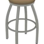 Misha 25-Inch Backless Counter Stool with Anodized Nickel Finish and Canter Sand Seat 4 Misha 25-Inch Backless Counter Stool with Anodized Nickel Finish and Canter Sand Seat