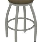 Misha 30-Inch Backless Bar Stool with Anodized Nickel Finish and Graph Cork Seat 4 Misha 30-Inch Backless Bar Stool with Anodized Nickel Finish and Graph Cork Seat