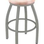 Misha 25-Inch Backless Counter Stool with Anodized Nickel Finish and Natural Maple Seat 4 Misha 25-Inch Backless Counter Stool with Anodized Nickel Finish and Natural Maple Seat