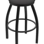 Misha 25-Inch Backless Counter Stool with Black Wrinkle Finish and Canter Storm Seat 4 Misha 25-Inch Backless Counter Stool with Black Wrinkle Finish and Canter Storm Seat