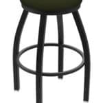 Misha 25-Inch Backless Counter Stool with Black Wrinkle Finish and Canter Pine Seat 4 Misha 25-Inch Backless Counter Stool with Black Wrinkle Finish and Canter Pine Seat