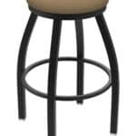 Misha 25-Inch Backless Counter Stool with Black Wrinkle Finish and Canter Sand Seat 4 Misha 25-Inch Backless Counter Stool with Black Wrinkle Finish and Canter Sand Seat
