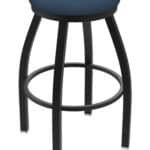 Misha 25-Inch Backless Counter Stool with Black Wrinkle Finish and Rein Bay Seat 4 Misha 25-Inch Backless Counter Stool with Black Wrinkle Finish and Rein Bay Seat
