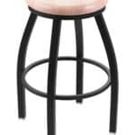 Misha 25-Inch Backless Counter Stool with Black Wrinkle Finish and Natural Maple Seat 4 Misha 25-Inch Backless Counter Stool with Black Wrinkle Finish and Natural Maple Seat
