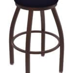 Misha 25-Inch Backless Counter Stool with Bronze Finish and Canter Twilight Seat 4 Misha 25-Inch Backless Counter Stool with Bronze Finish and Canter Twilight Seat