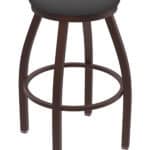 Misha 25-Inch Backless Counter Stool with Bronze Finish and Canter Storm Seat 4 Misha 25-Inch Backless Counter Stool with Bronze Finish and Canter Storm Seat