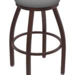 Misha 25-Inch Backless Counter Stool with Bronze Finish and Canter Folkstone Grey Seat 4 Misha 25-Inch Backless Counter Stool with Bronze Finish and Canter Folkstone Grey Seat