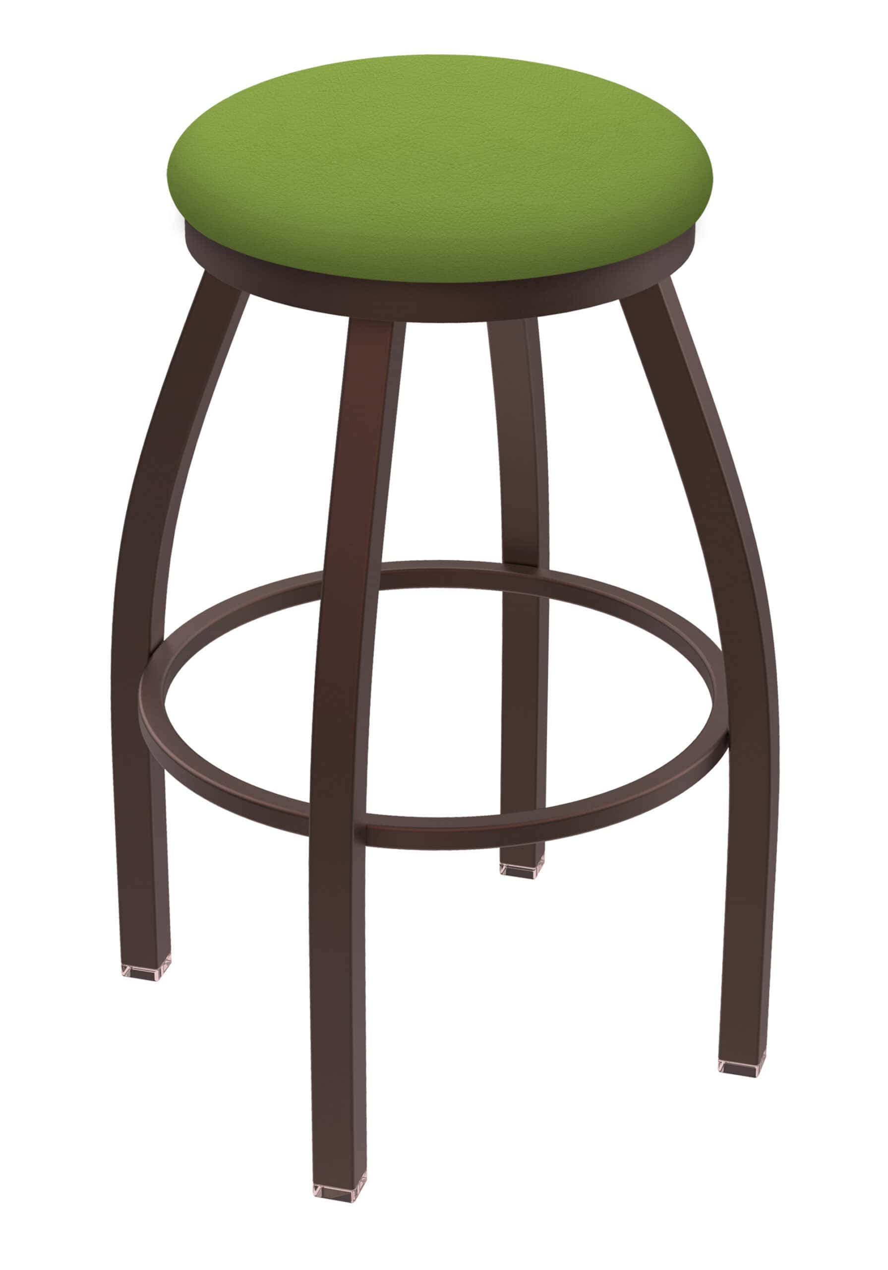 Misha 36-Inch Backless Extra-Tall Bar Stool with Bronze Finish and Canter Kiwi Green Seat 4 Misha 36-Inch Backless Extra-Tall Bar Stool with Bronze Finish and Canter Kiwi Green Seat