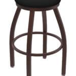 Misha 25-Inch Backless Counter Stool with Bronze Finish and Black Vinyl Seat 4 Misha 25-Inch Backless Counter Stool with Bronze Finish and Black Vinyl Seat
