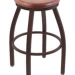 Misha 25-Inch Backless Counter Stool with Bronze Finish and Medium Oak Seat 4 Misha 25-Inch Backless Counter Stool with Bronze Finish and Medium Oak Seat
