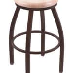 Misha 25-Inch Backless Counter Stool with Bronze Finish and Natural Maple Seat 4 Misha 25-Inch Backless Counter Stool with Bronze Finish and Natural Maple Seat